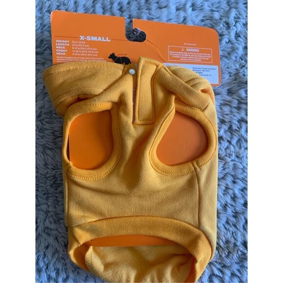 Halloween Mustard Bottle Dog Costume  XS - Picture 6 of 10